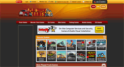 Desktop Screenshot of playtruckgames.net